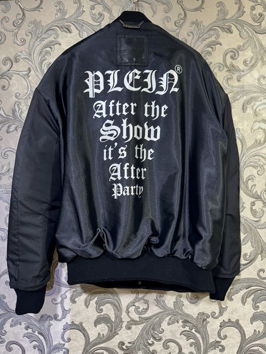 Geacă Bomber Exclusivă Philipp Plein “No Mercy On Mercer Street”