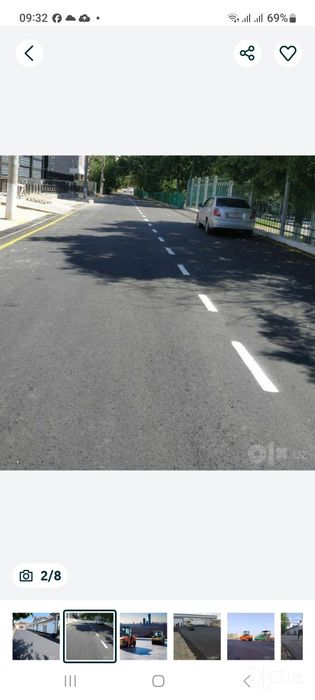 Асфальт, тратуар йулаклар, стоянка, йул чети ёритиш чироклари урнатиш