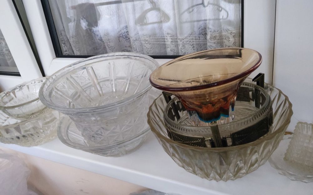 Хрустальные салатницы цена за все