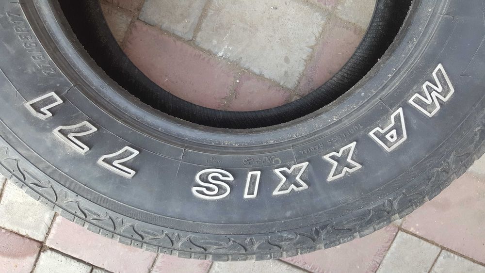 Резина «Maxxis» (275х65х17), производство Тайвань, 2 баллона