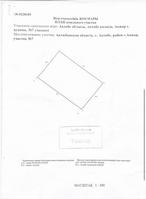 Продам земельный участок