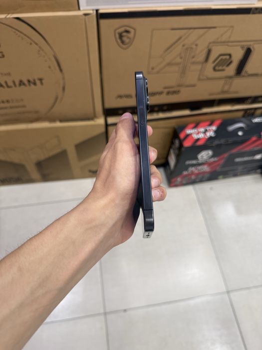 Iphone 15promax 256gb black karobkali