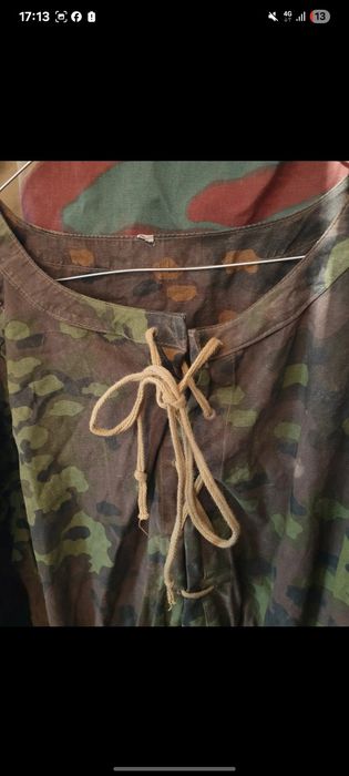 Bluză de camuflaj germană WW2 M42 Smock – camuflaj Eichentarn