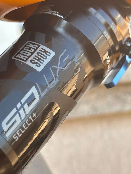 RockShox SIDLuxe Select+, 2-Pos adjustable rebound, 190x45