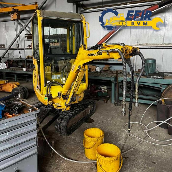 (ЕФИР-РВМ) Ремонт на рукояди, стрели, кофи и багерни устройства