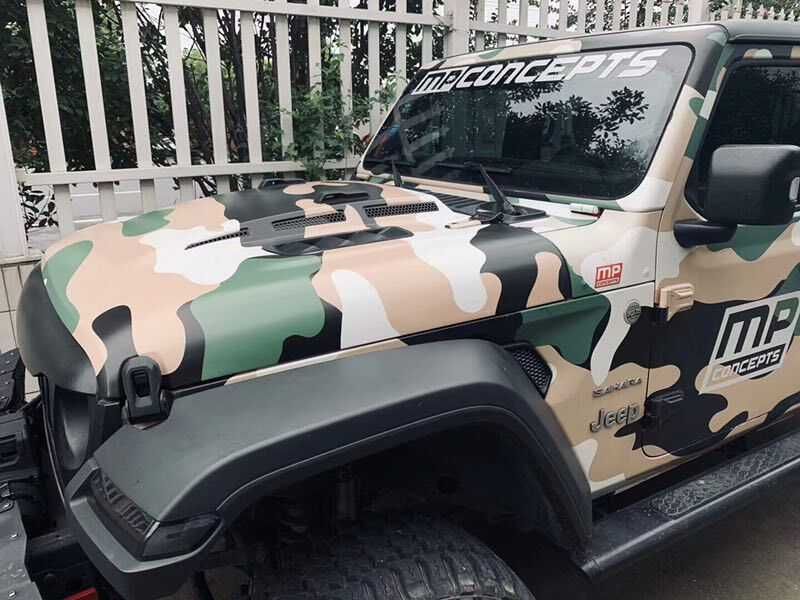 Преден капак Thanos Style за Jeep Wrangler JL 18 - 26