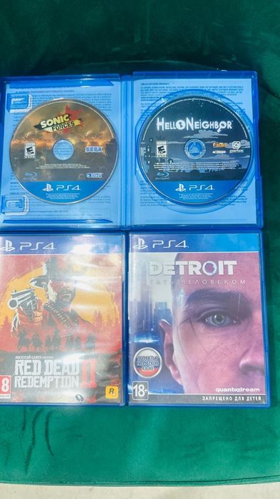 Диски на Play Station 4