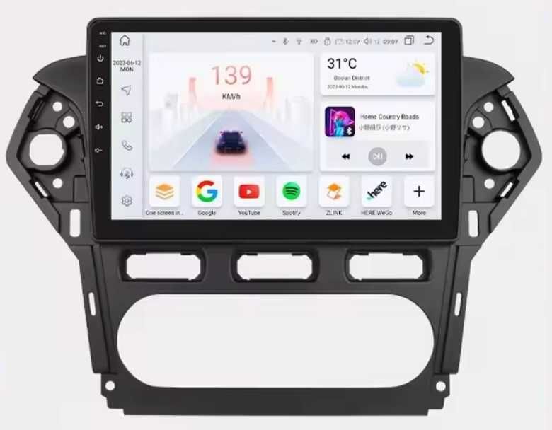 Мултимедия 10″ Android 14 за FORD MONDEO III MK4 CARPLAY навигация RDS DSP GPS
