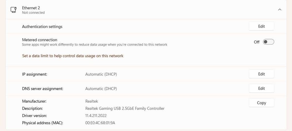 USB 3.0 към 2.5Gbit LAN адаптер с Realtek RTL8156B