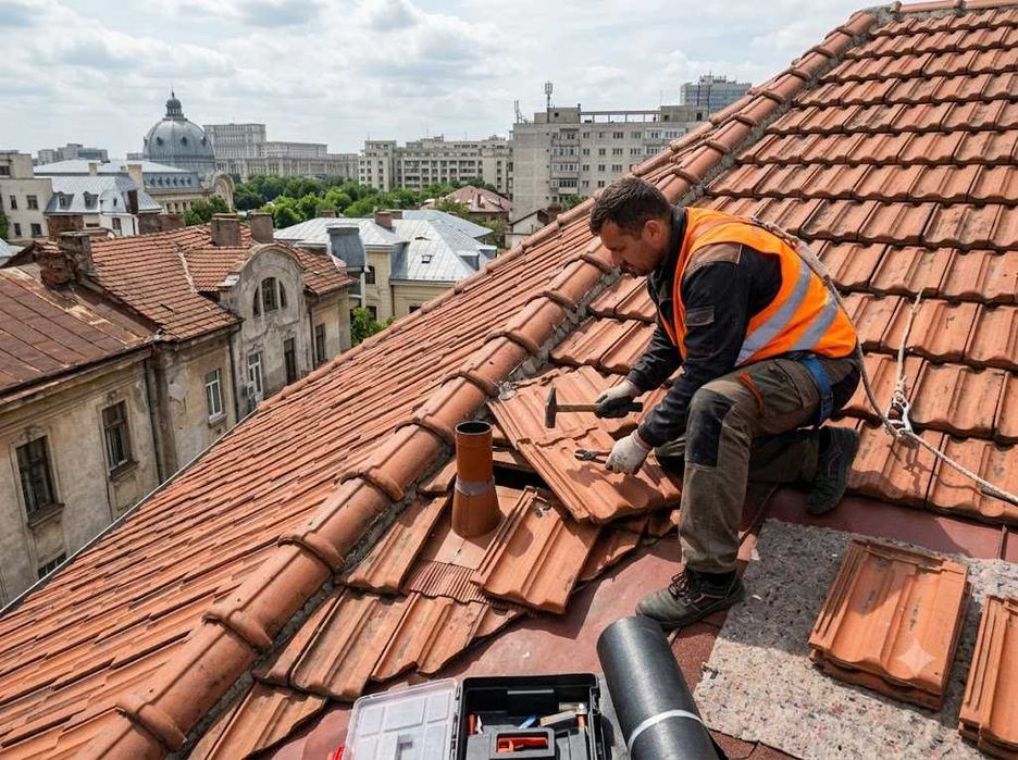Meșter Acoperișuri și Reparații București (Scule proprii)