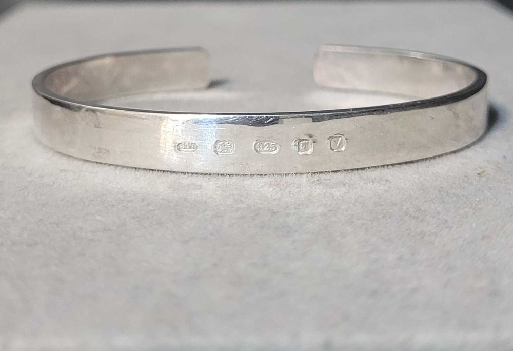 Brățară manșetă Hallmark din argint, Serge DeNimes