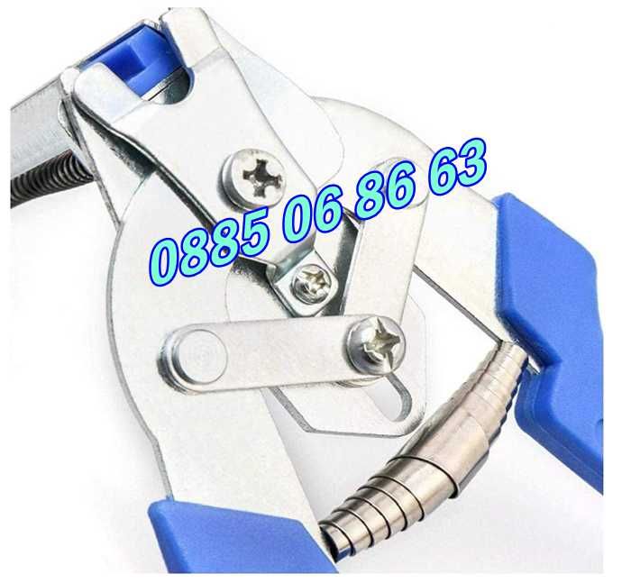 Пълначка за месо 7 литра + клещи за връзване на колбаси с 600 скоби