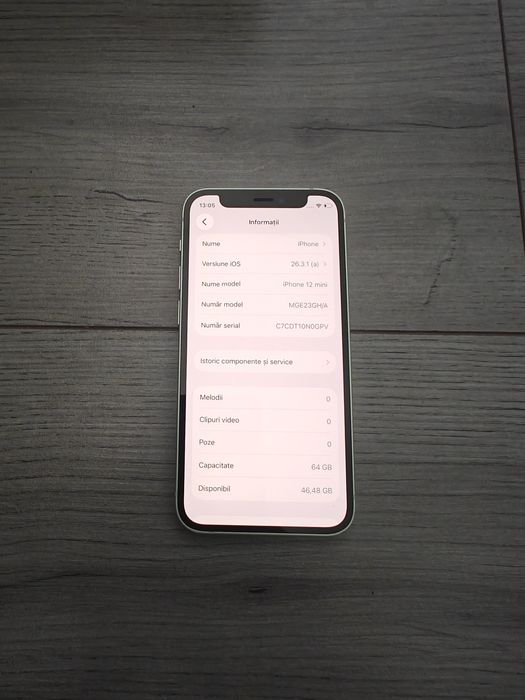 iPhone 12 Mini 64GB 90% viața bateriei
