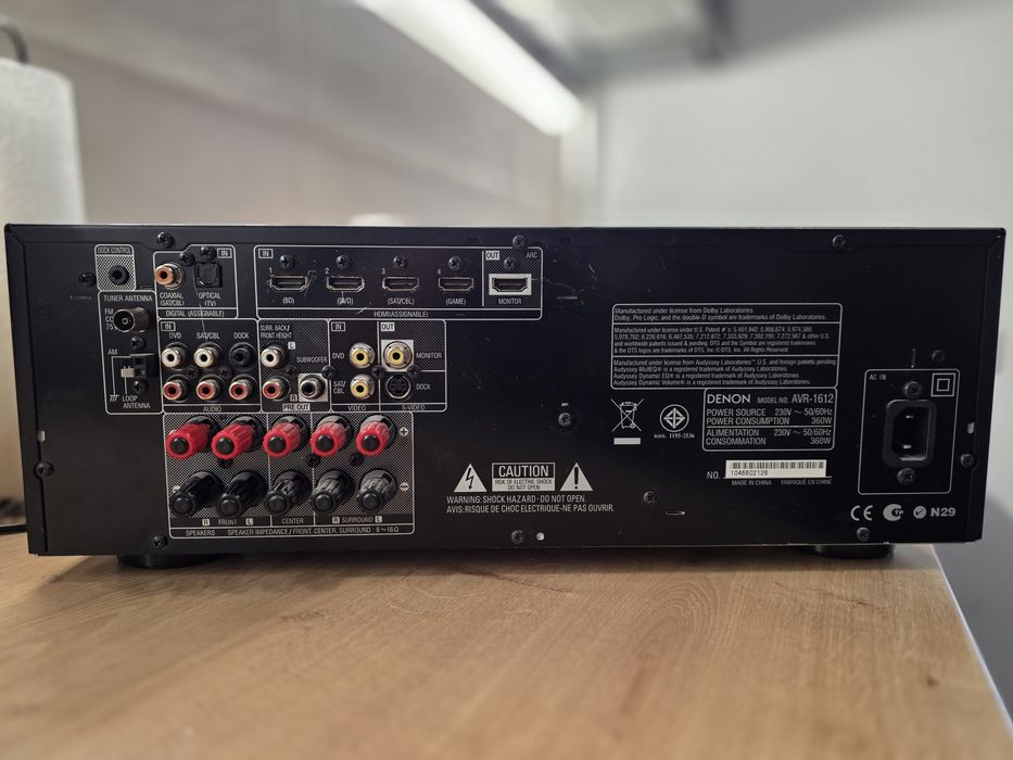Receiver Denon AVR-1612