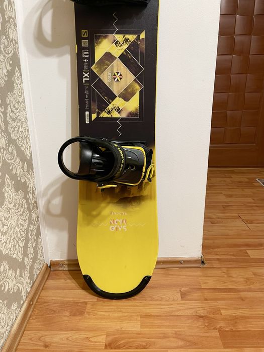 Placa snowboard 160 cm wide salomon cu legaturi