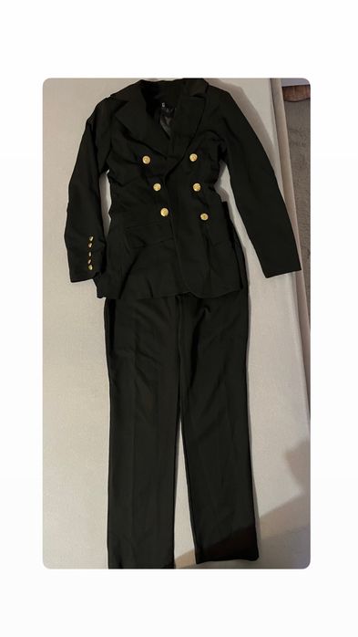 Costum sacou cu pantaloni pentru femei