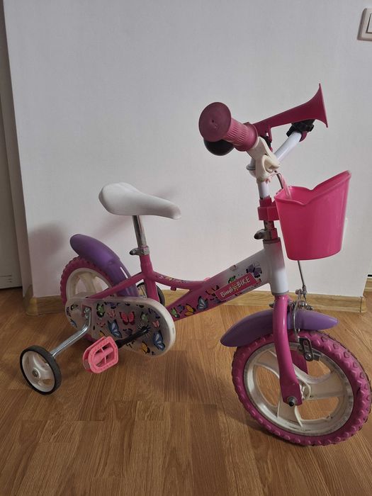Bicicletă MTB 12 inch pentru fete