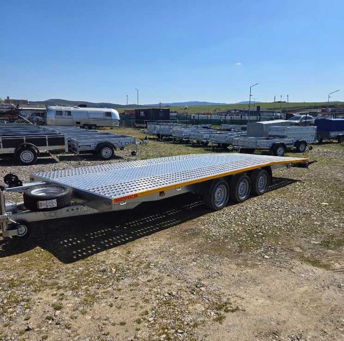 Trailer/platforma transport auto, 6 M, 3500 kg, R10/R13