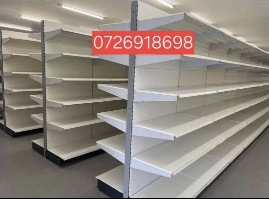 Vând rafturi metalice pentru magazine, depozite