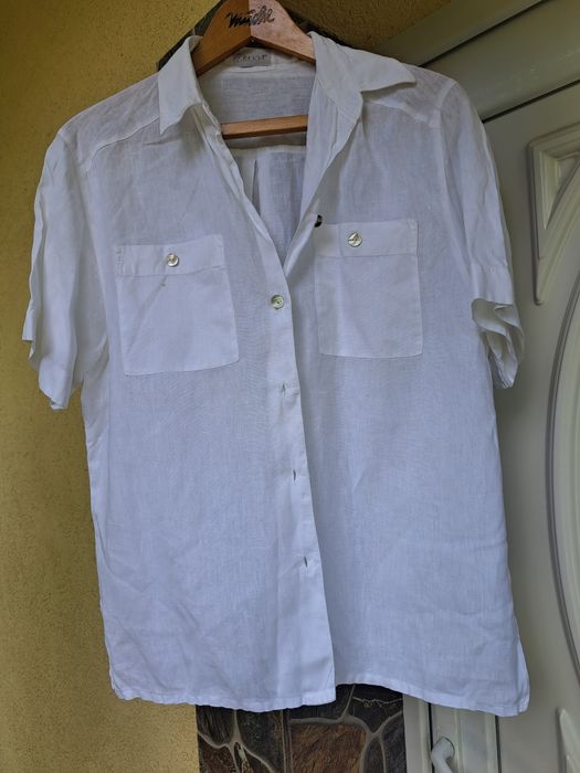 Superbă cămașă damă satencu guler decorativ, Elegante (44/46)