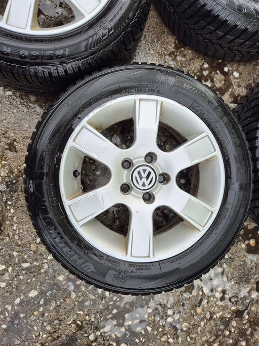 4бр алуминиеви джанти за фолксваген поло/ 6ж Х14/ ет 38/ 5Х 100/