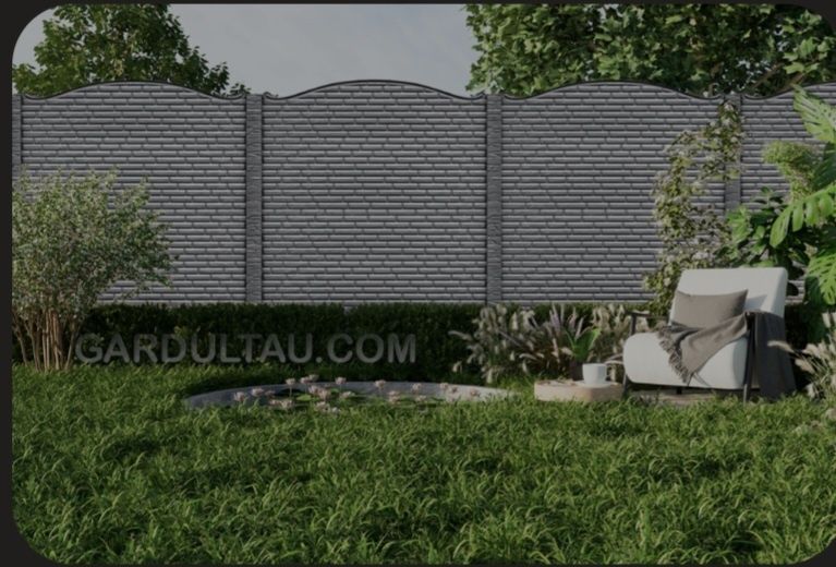 Super preturi fabrica garduri din beton model Valuri diverse modele