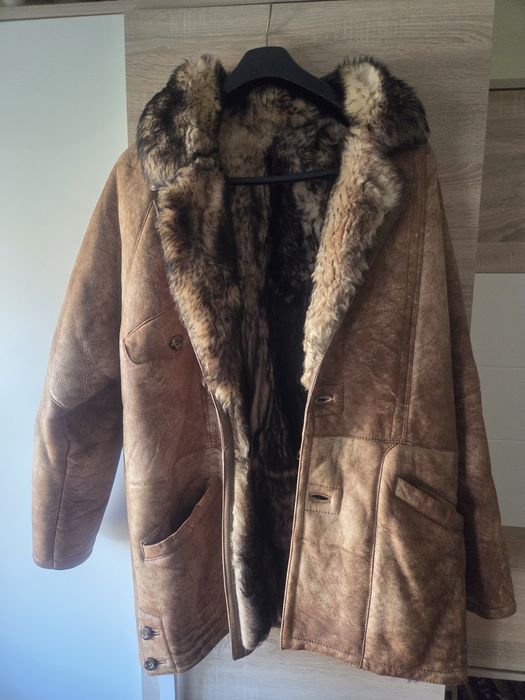 Cojoc Vintage Premium Borgo Artieri – Shearling Natural, Made in Italy