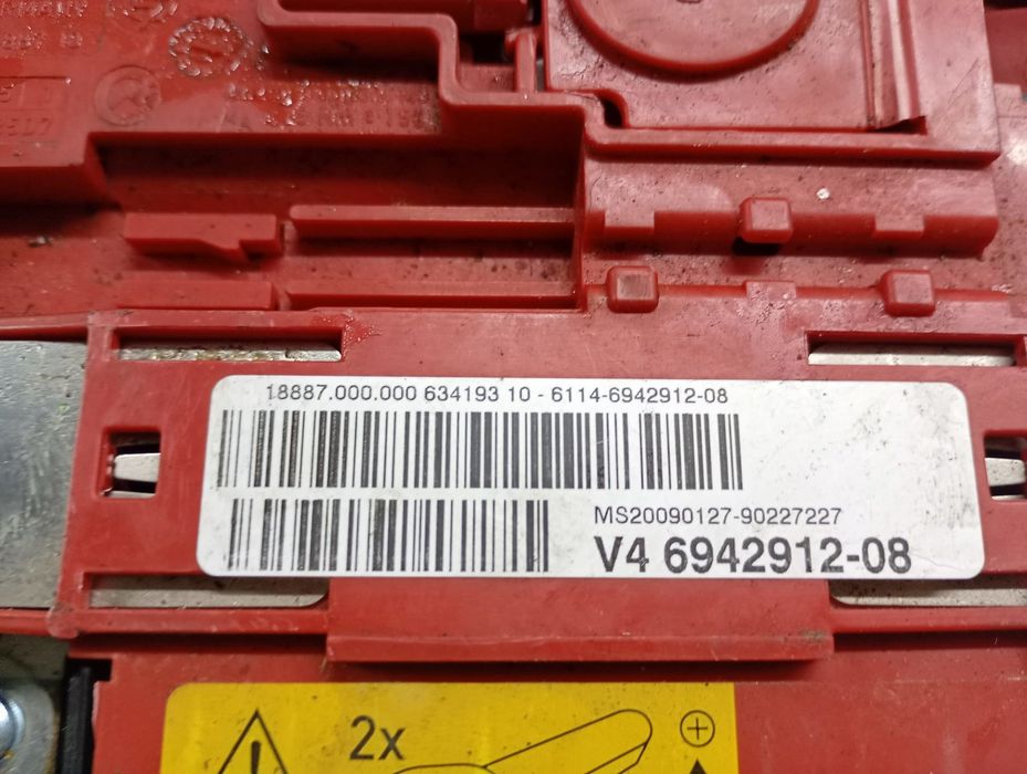 Borna baterie V46942912-08 BMW Seria 1 E81/E82/E87/E88 (facelift) (2007 - 2012) 2.0 D N47D20