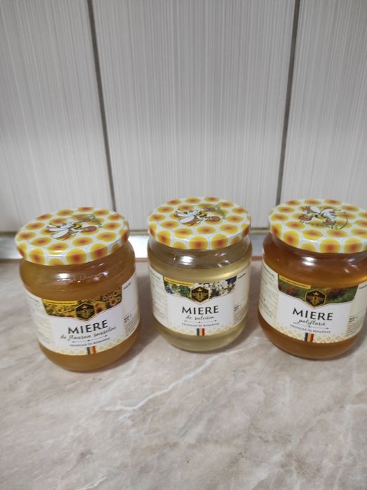 Miere de albine 100% naturala 25 lei
