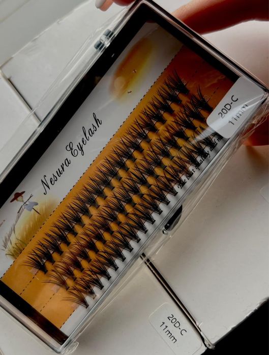 Накладные пучковые ресницы 200 тенге