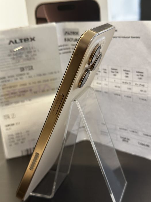 iPhone 16 Pro Max Desert Titanium 256GB, Bon+Factura+Garantie 10-2026