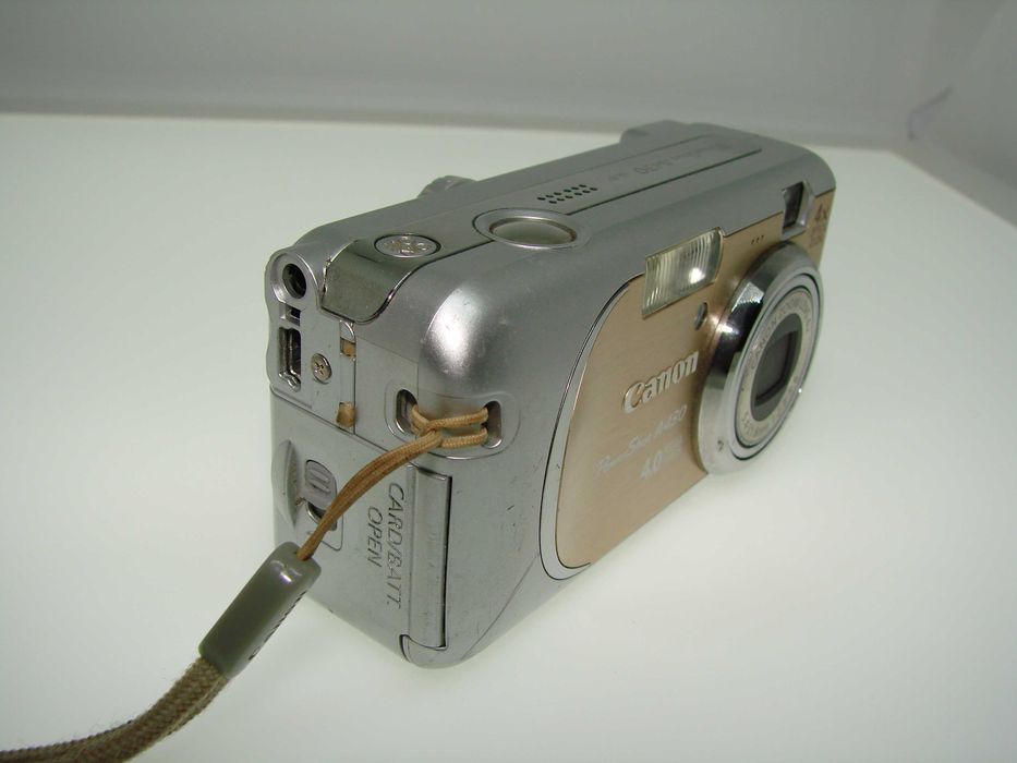 Canon PowerShot A430 - Златен, Винтидж, Работи Отлично