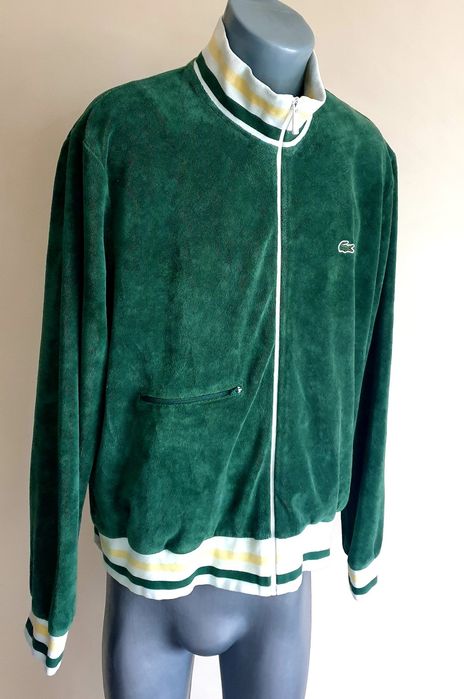 Lacoste Full Zip Mens Size 6 - XL ОРИГИНАЛ! Мъжко Горнище с цял цип!