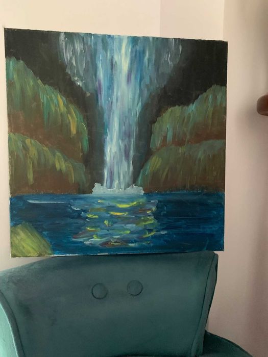 Продавам картина - платно с масло