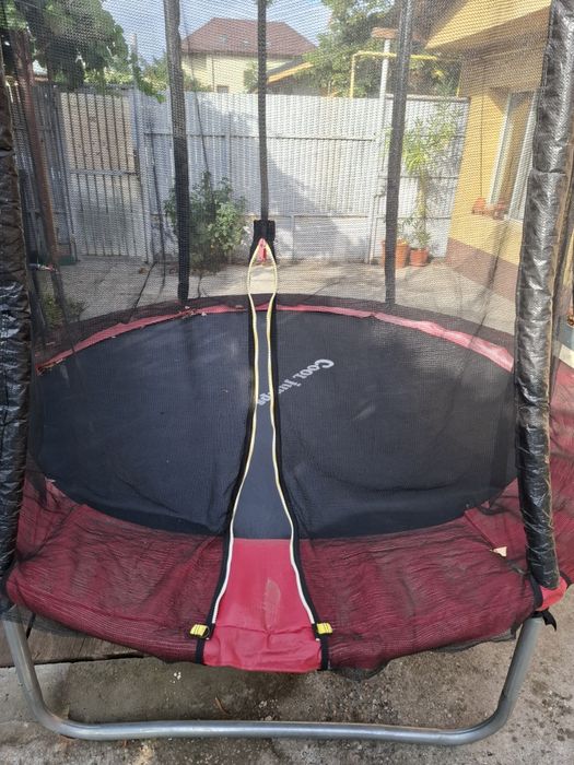 Trambulina mare Jumbo cu plasa de protectie – max. 100 kg
