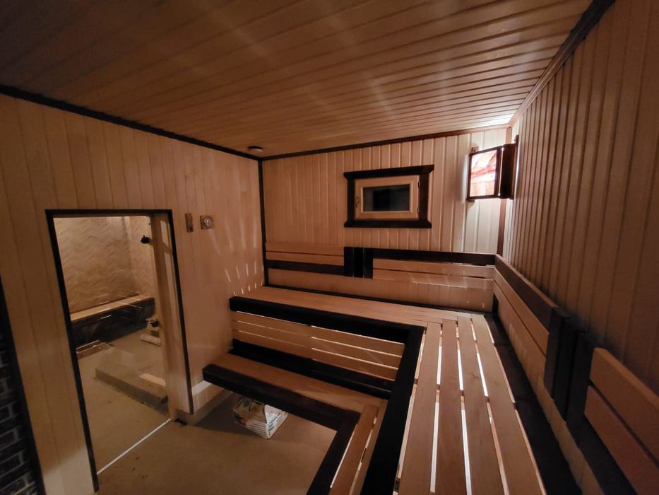Отделка монтаж саун бань