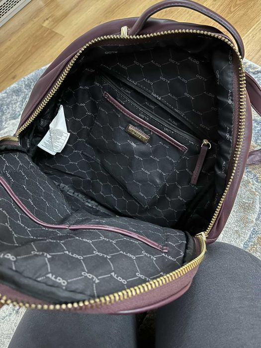 Дамска раница Aldo цвят бордо