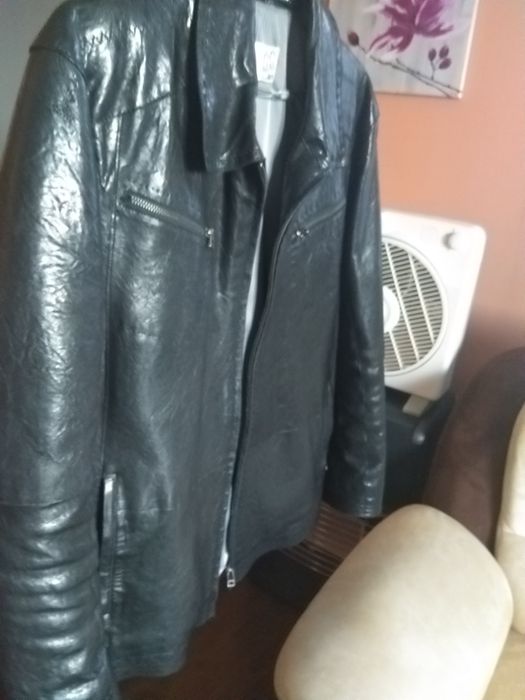 Кожено сако-яке!