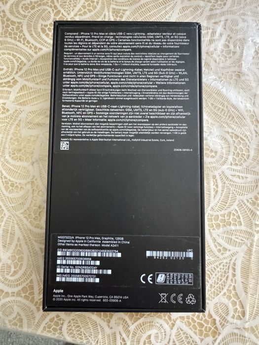 Iphone 12 Pro Max  Graphite 128 GB