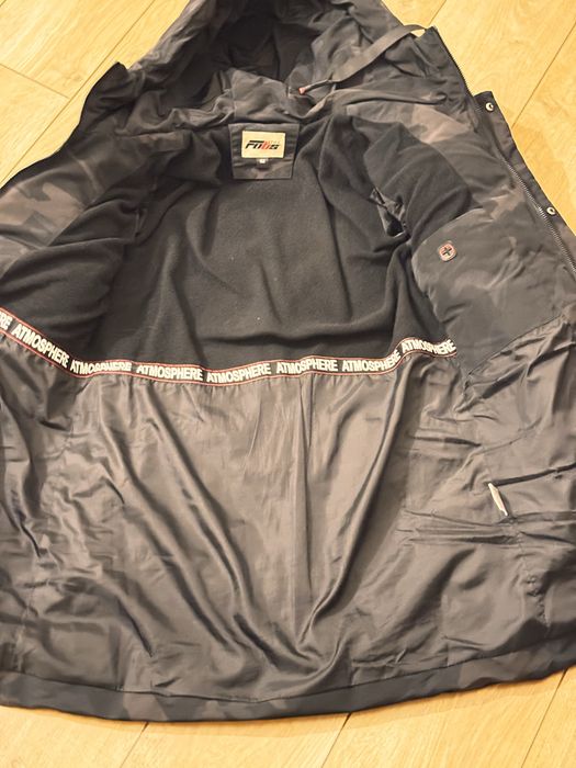 Тёплый пуховик пальто