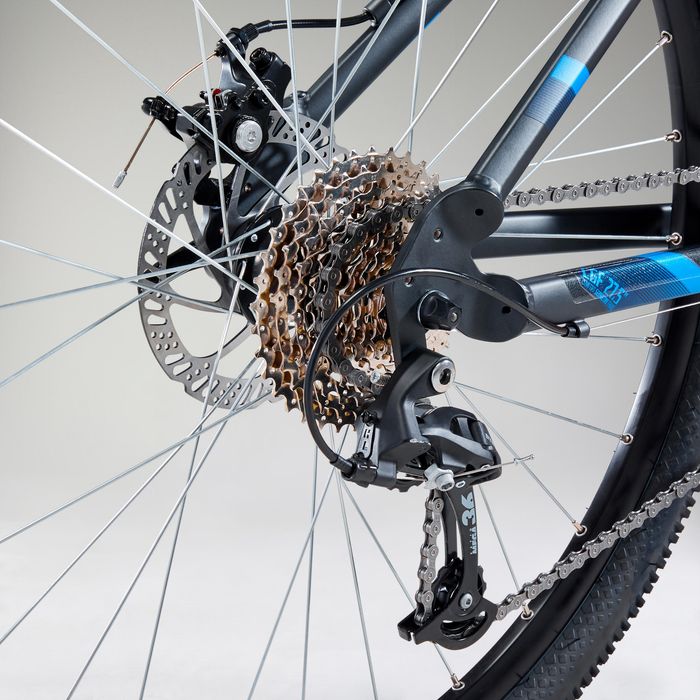 Bicicletă Mtb Deplasări St 120 Negru-albastru - (SecondHand) Decathlon