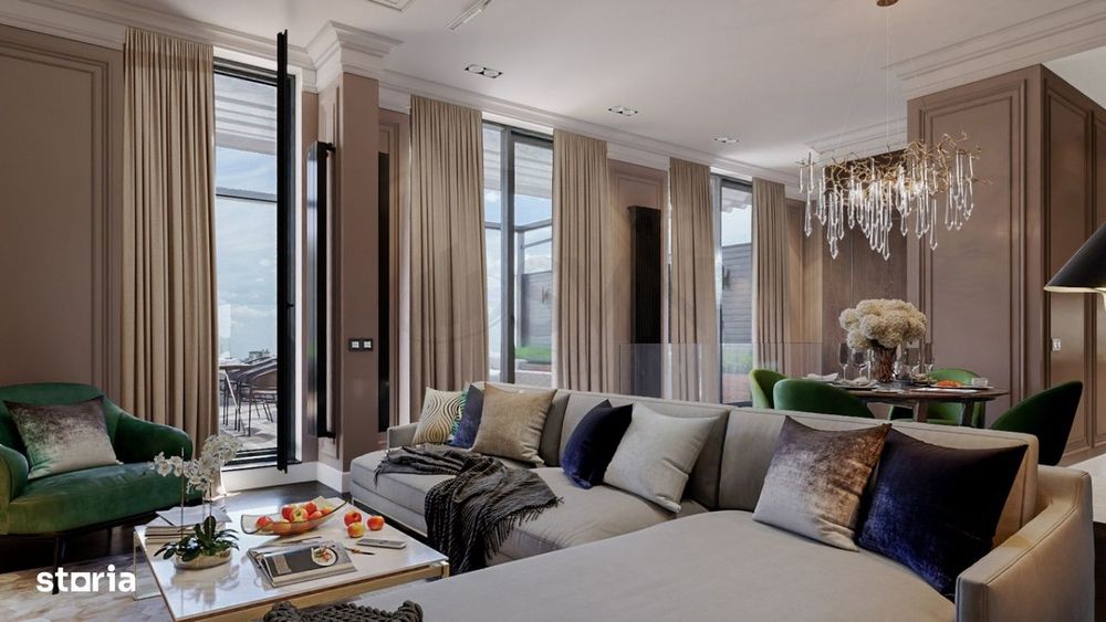 Apartament modern tip duplex I Zona Aviatiei I Terasa 42 mp