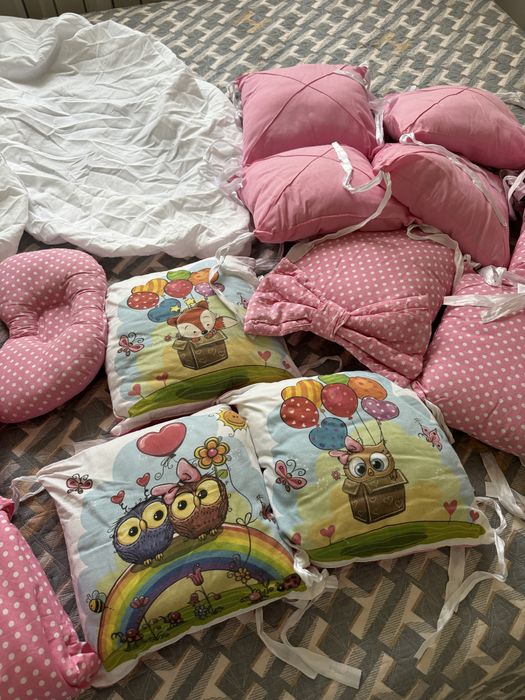 Бортики в кроватку