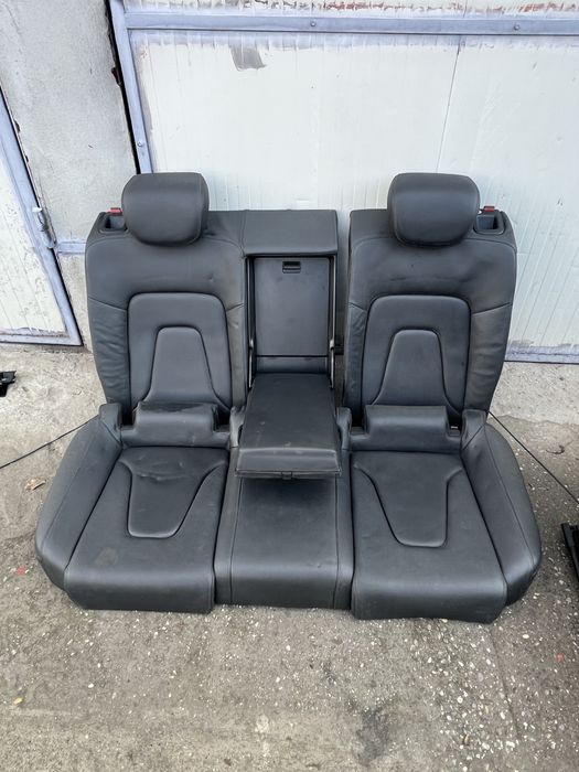 Interior Piele Audi A5 Neagra Coupe Scaune Banchete B8 8K 2007-2016