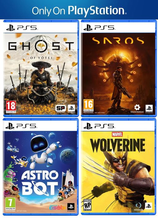 Продажа игр на Sony PlayStation 4/5