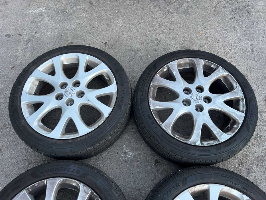 Гуми с джанти 225/45/18 7.5Jx18 ET60 от Мазда/Mazda 6 SPORT!