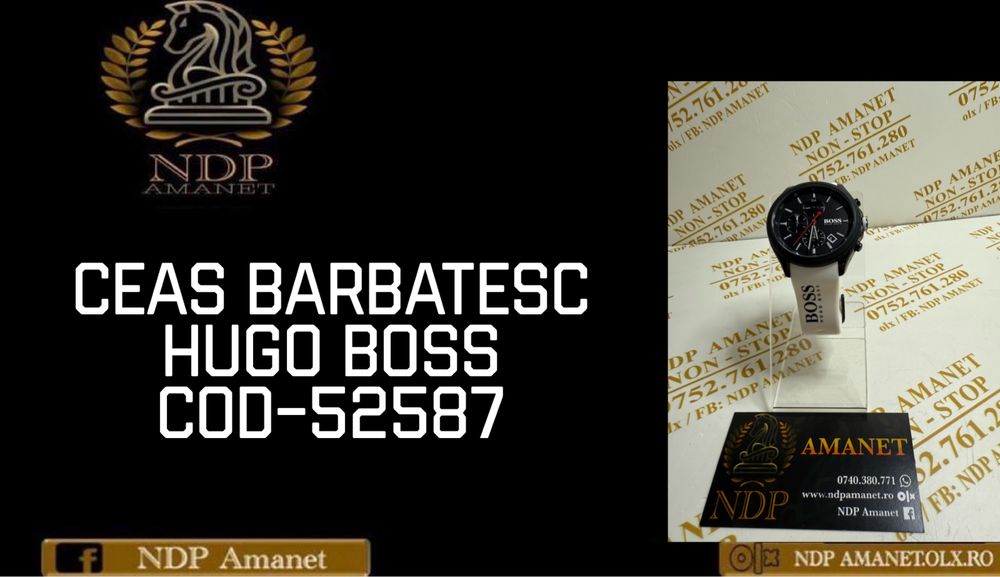 NDP Amanet Braila Ceas Babaresc Hugo Boss (52587)