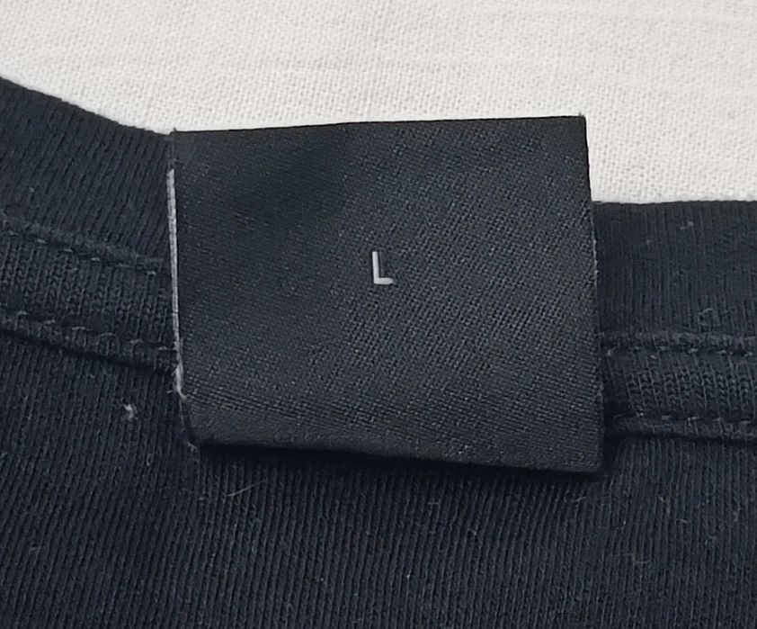 Hugo Boss оригинална блуза L Бос черна памучна фланелка