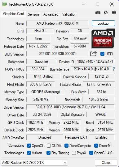 Schimb Sapphire NITRO+ AMD Radeon RX 7900 XTX Vapor-X cu RTX 5080!