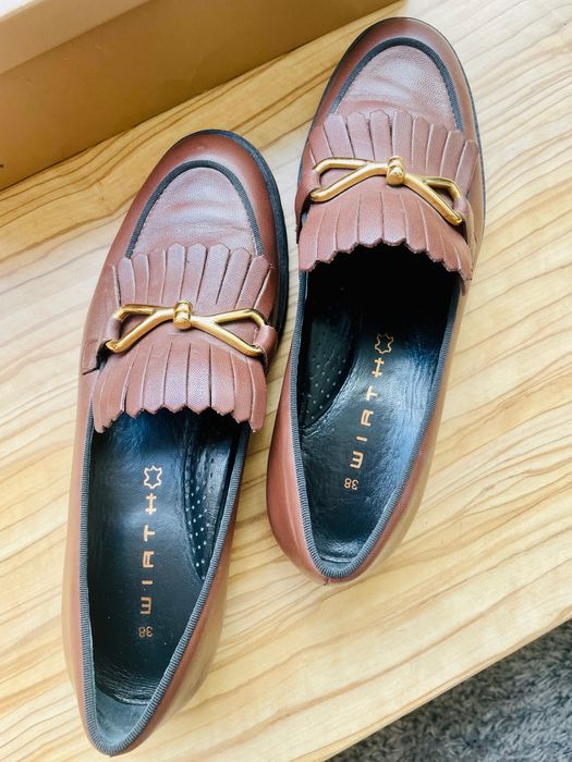 Дамски обувки от естествена кожа